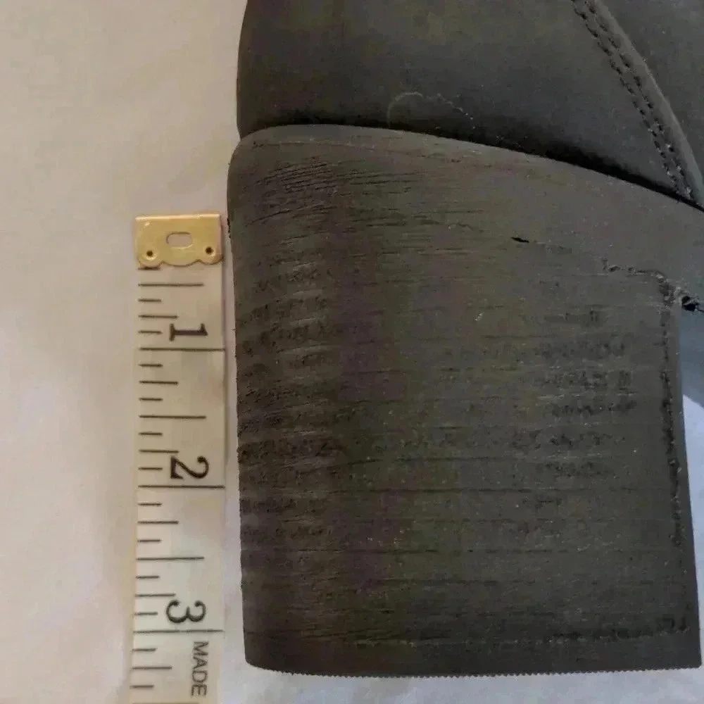 Crown Vintage inner zip heeled Boots 9 1/2 - Picture 9 of 9